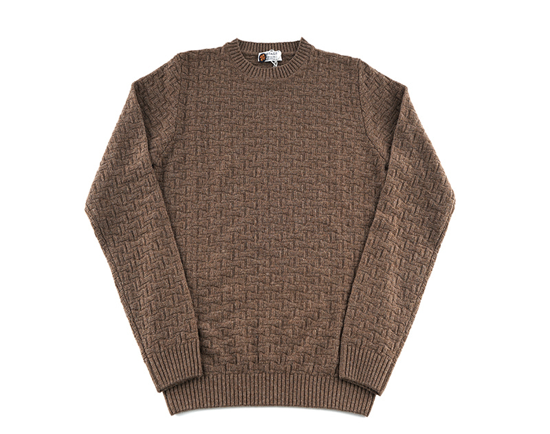 [HERITAGE] 브라운 크루넥 스웨터
